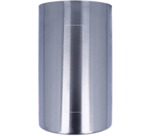 refrigeratore per bottiglie in acciaio inox